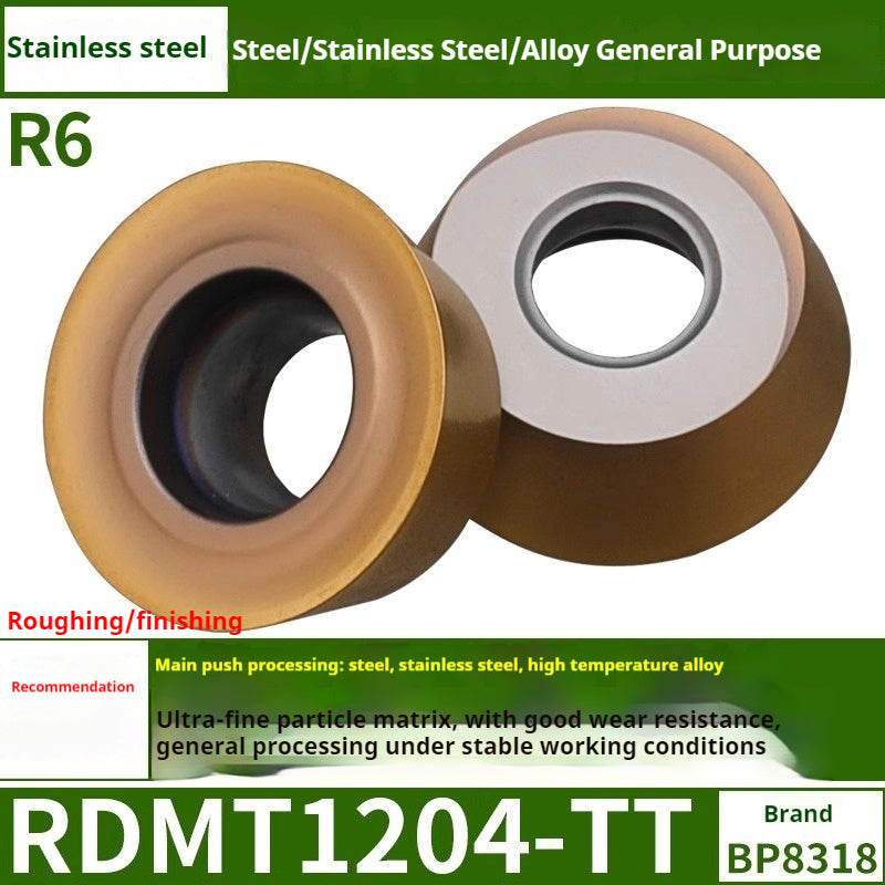 2036-CNC milling inserts, RPMW carbide R5 machining center, R4 milling machine, R6 milling inserts, RPMT round cutter cutters Shandong Denso Pricision Tools Co.,Ltd.